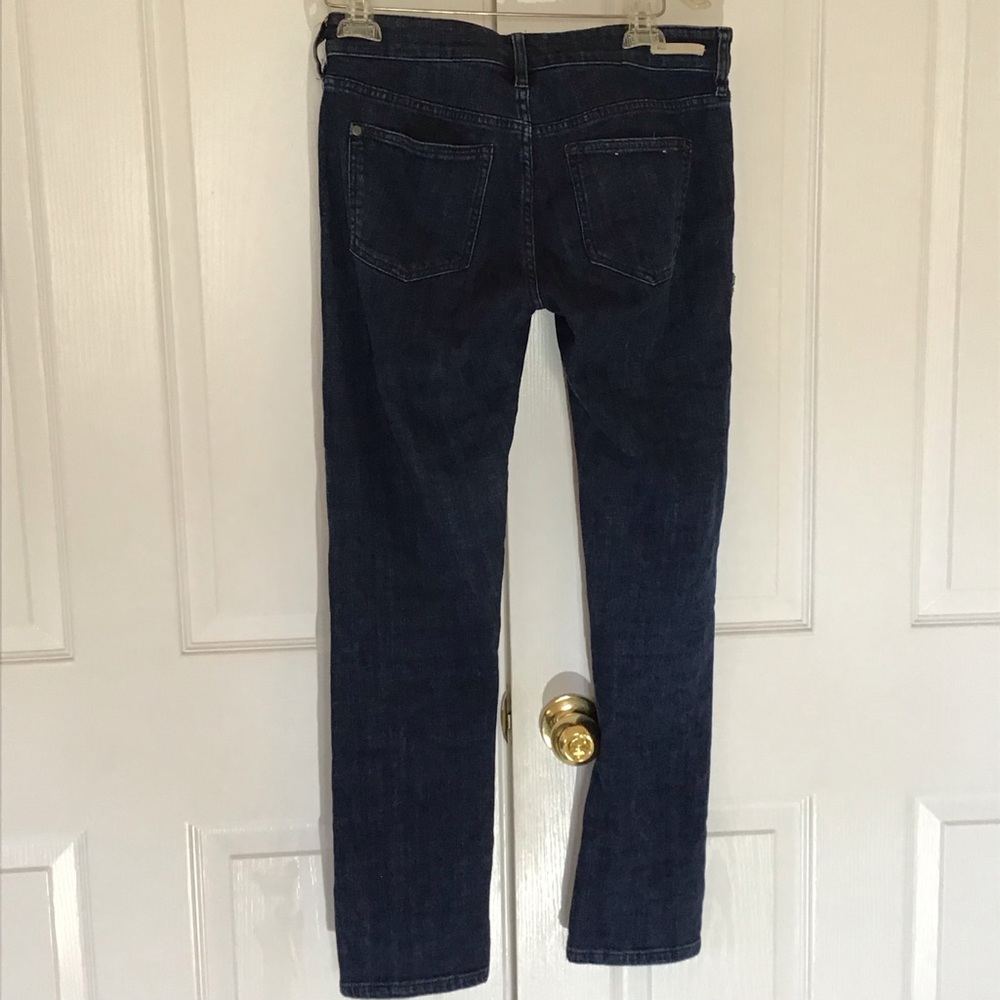 Pilcro slim boyfriend jeans jeans with floral sequins Sz 26 - Picture 5 of 9